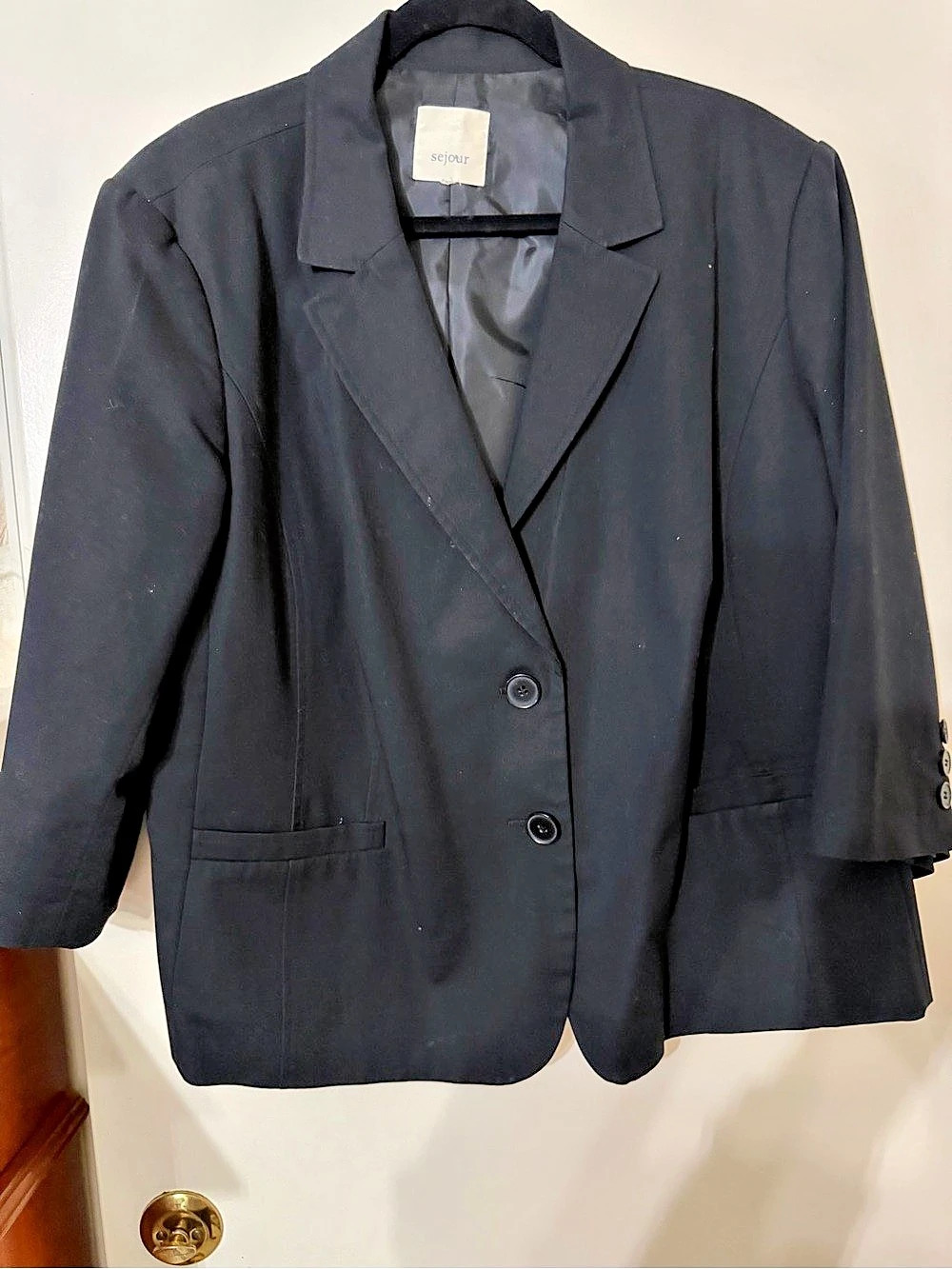 Sejour Black Blazer